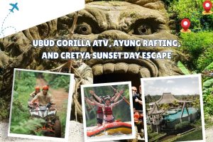 Ubud Gorilla ATV, Ayung Rafting, and Cretya Sunset Day Escape