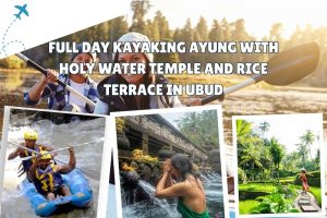 Full Day Kayaking Ayung with Holy Water Temple and Rice Terrace in Ubud