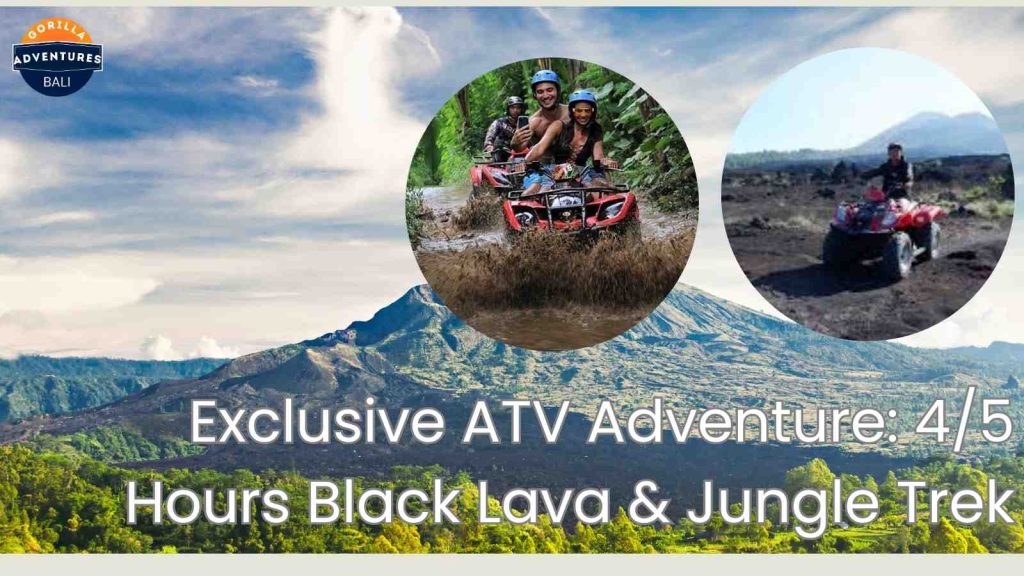 Exclusive ATV Adventure: 4/5 Hours Black Lava & Jungle Trek