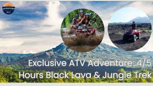 Exclusive ATV Adventure: 4/5 Hours Black Lava & Jungle Trek