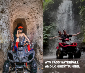 Jungle ATV Quad Bike Bali with Waterfall Ubud Longest Tunnel and Lunch