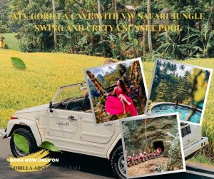 Ubud: VW Safari with Bali Swing Heaven & Jungle ATV Adventure