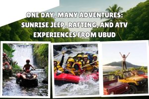 One Day, Many Adventures: Sunrise Jeep, Rafting, and ATV Experiences from Ubud